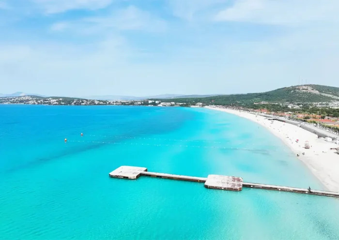 beaches in Çeşme, Turkey