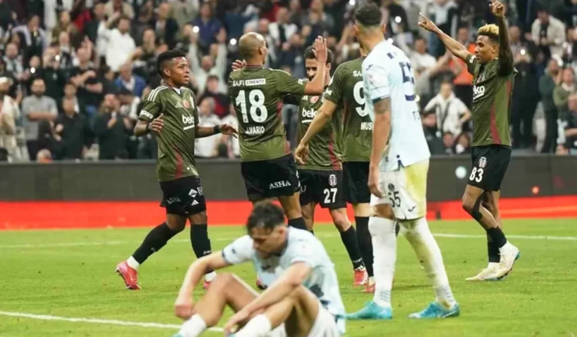 Beşiktaş, goleada en la liga