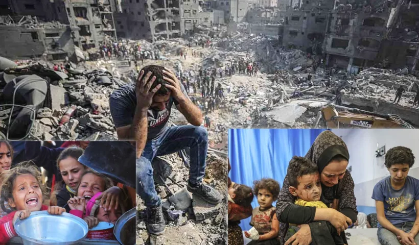 desastre humanitario en Gaza
