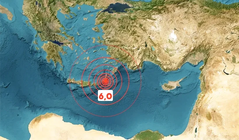 big earthquake in the Mediterranean affects Greece and Turkey