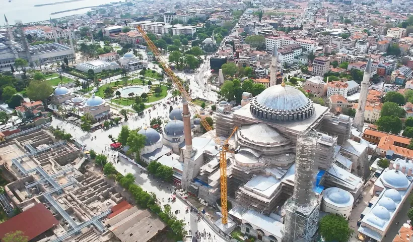 Estambul, restauración de Santa Sofía
