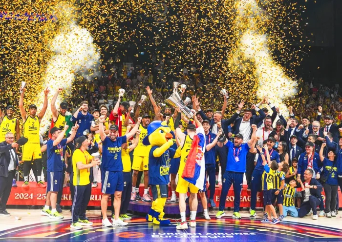 Fenerbahçe Beko crowned champion of the basketball Euroleague