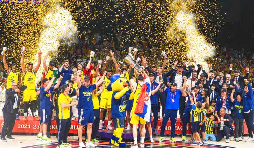 Fenerbahçe Beko crowned champion of the basketball Euroleague