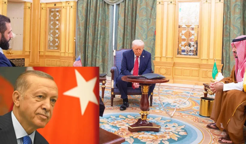 reunión entre Erdoğan, Al-Sharaa, Trump y Bin Salman