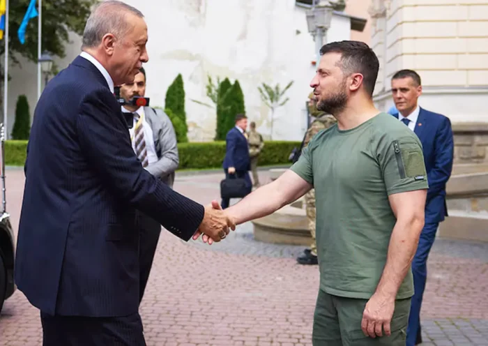 reunión entre Erdoğan y Zelensky