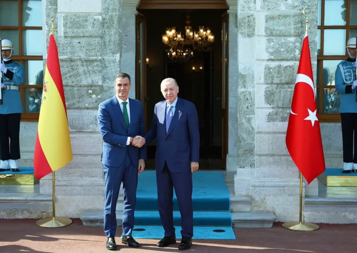 Sánchez and Erdoğan in Istanbul