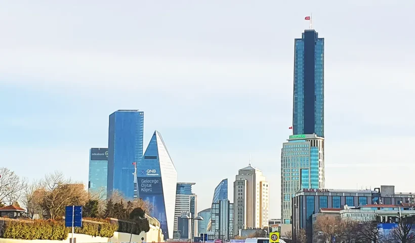 skyscrapers in Levent, Istanbul