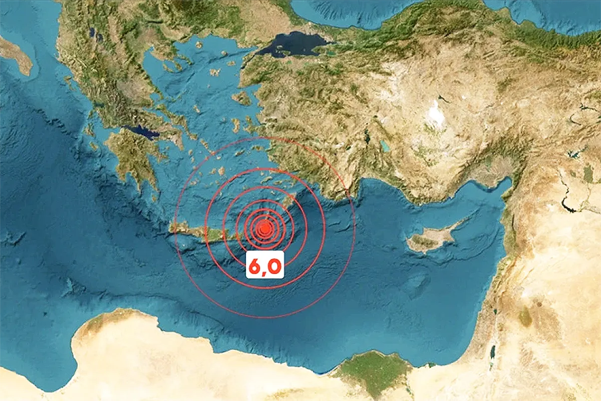 terremoto en el Mediterráneo afecta a Grecia y Turquía
