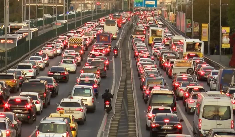 traffic jams in Istanbul