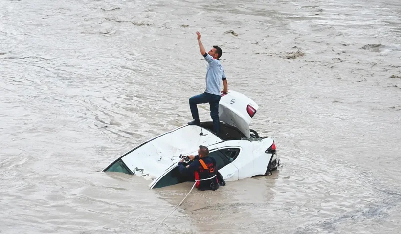 Turkey, fast floods in Osmaniye