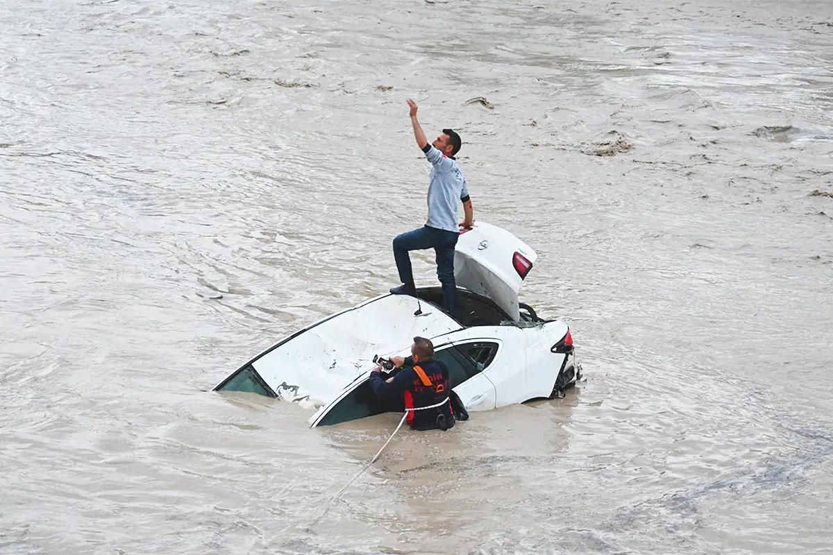 Turkey, fast floods in Osmaniye