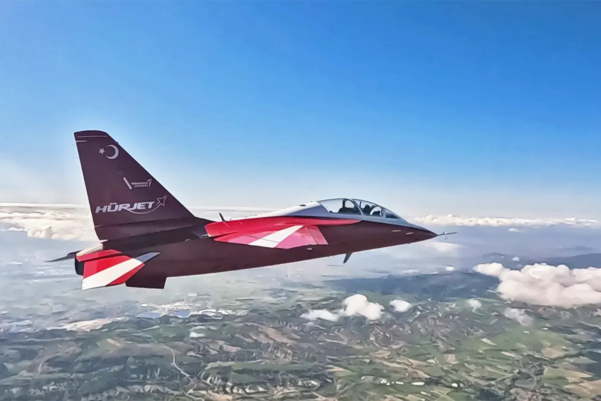 Turkish fighter Hürjet