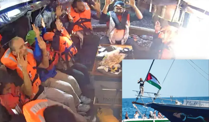 abordaje israelí del Madleen cerca de Gaza