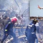 accidente de avión en Ahmedabad, India