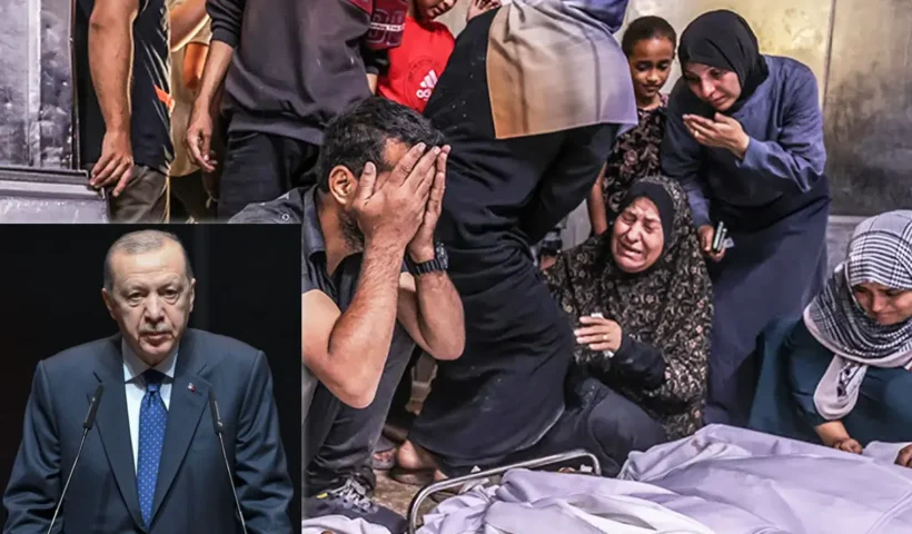 Erdoğan habla sobre las masacres en Gaza