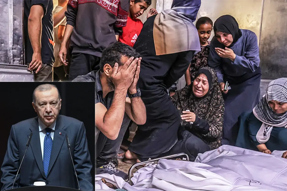 Erdoğan habla sobre las masacres en Gaza