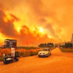 incendios forestales en Turquía