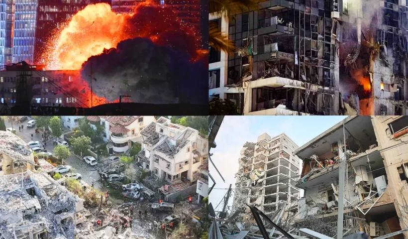Iran's shelling of Israel