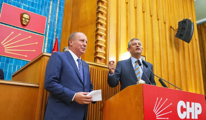 Muharrem İnce regresa al partido CHP