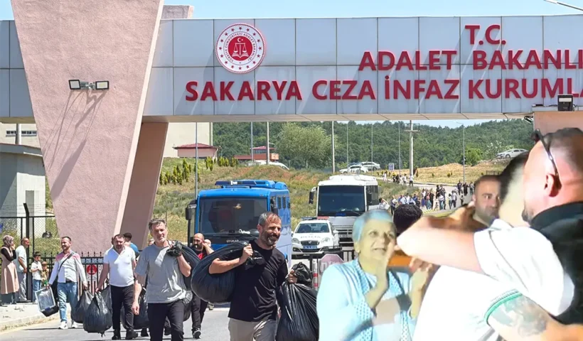 salida de la cárcel de miles de presos en Turquía