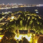 Topkapı Palace at night