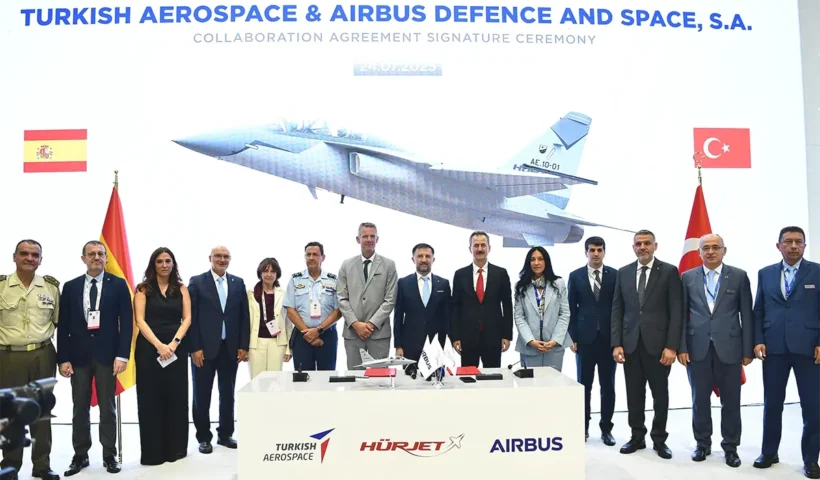 agreement between TAI and Airbus about Hürjet