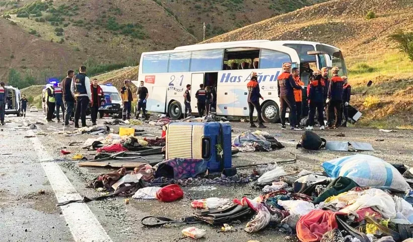 bus accident in Turkey