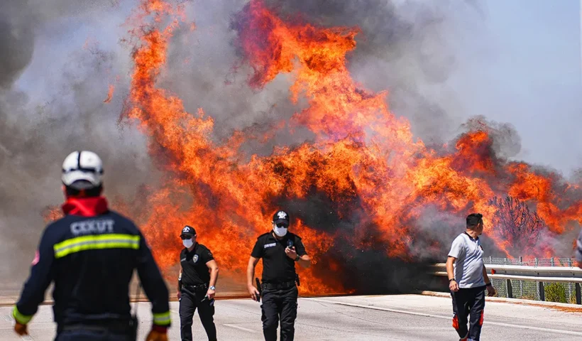 incendios en Izmir, Turquía