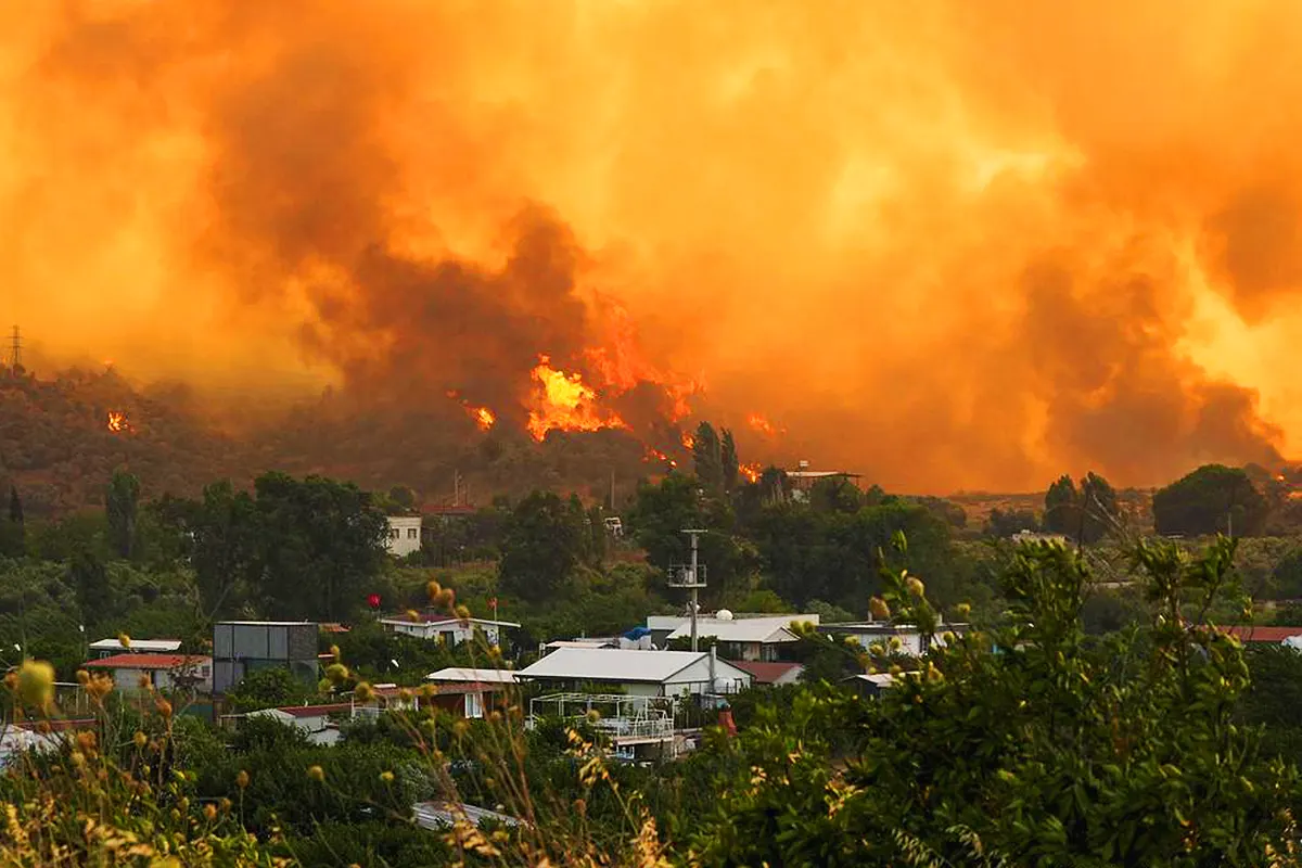incendios en Turquía