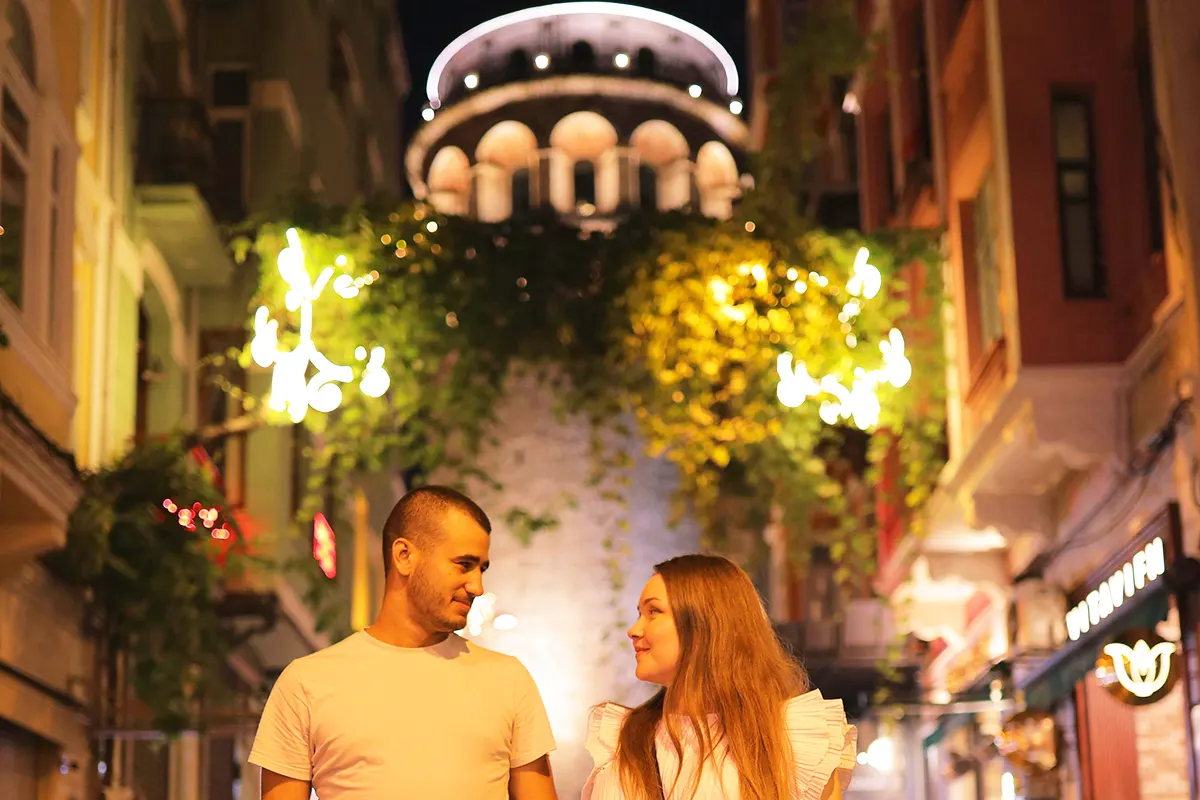 Istanbul, romantic date