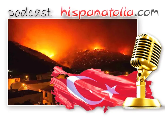 Bomba no nuclear, incendios en Bursa, sequía en Izmir, estatua del emperador romano Marco Aurelio
