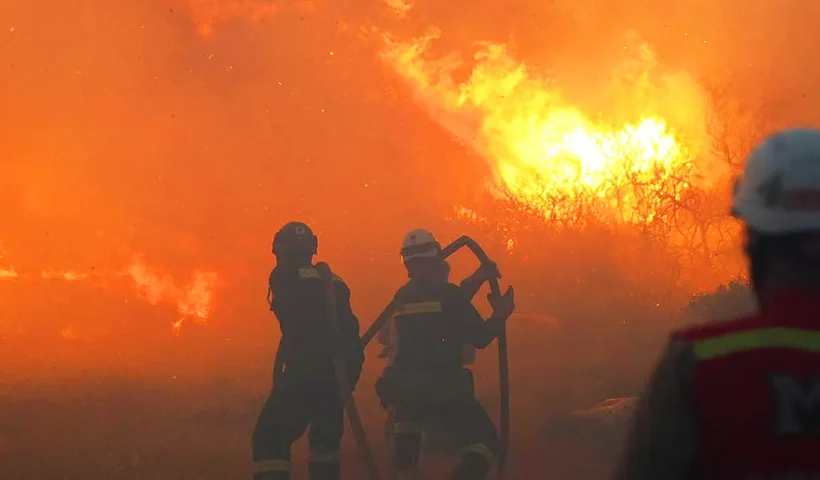 wildfires in Izmir, Turkey