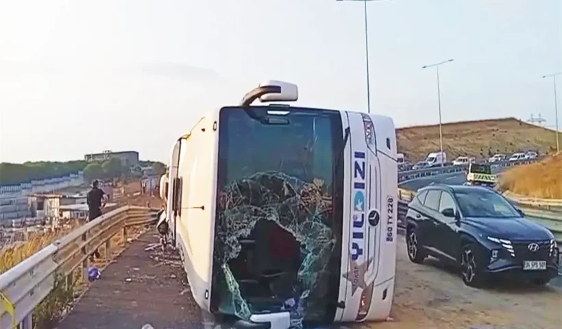 bus accident in Istanbul