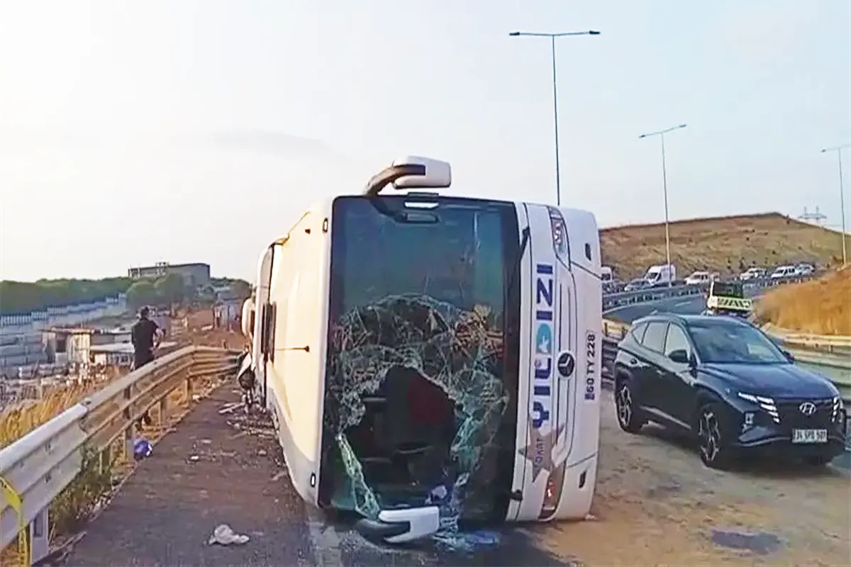 bus accident in Istanbul