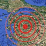earthquake in Balıkesir, Turkey