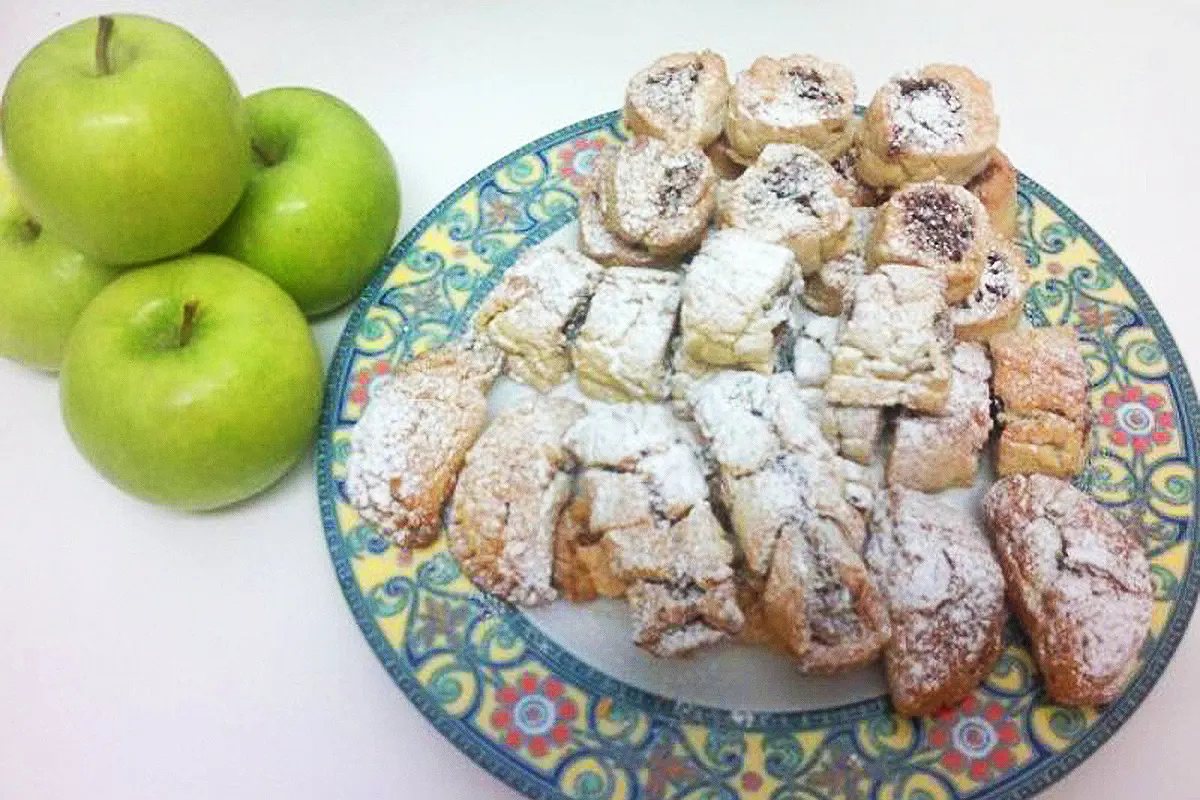 galletas de manzana