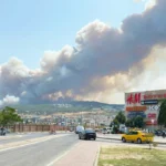 incendio en Çanakkale, Turquía