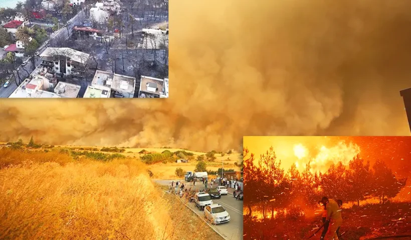 incendios en Turquía