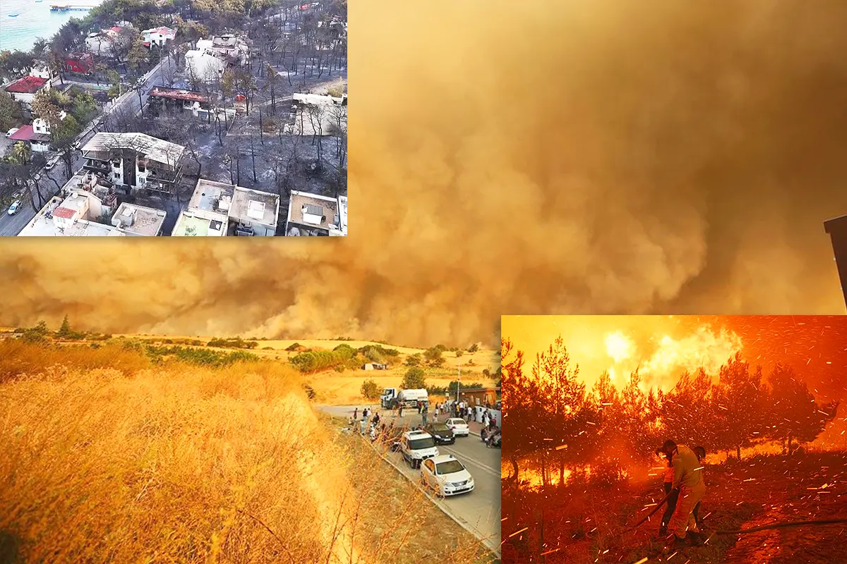 incendios en Turquía