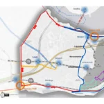 plan de transporte para la península histórica de Estambul