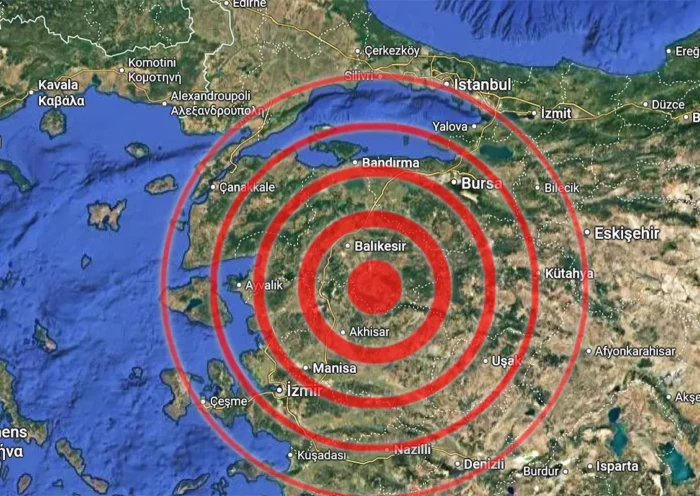 terremoto en Balıkesir, Turquía