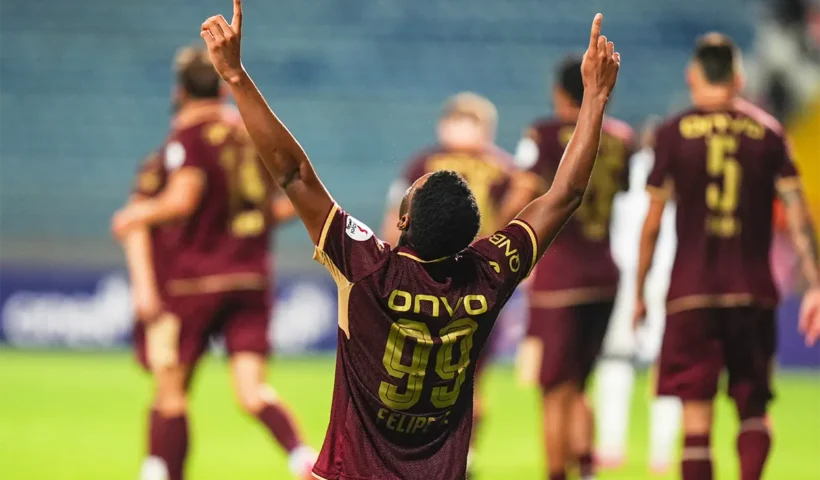 Trabzonspor, gol de Felipe Augusto