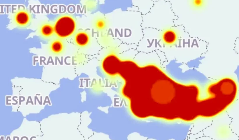 apagón de Google en Europa