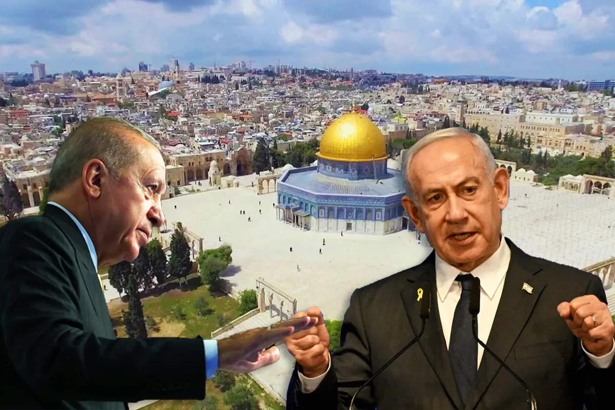 Erdoğan, Netanyahu, Jerusalem