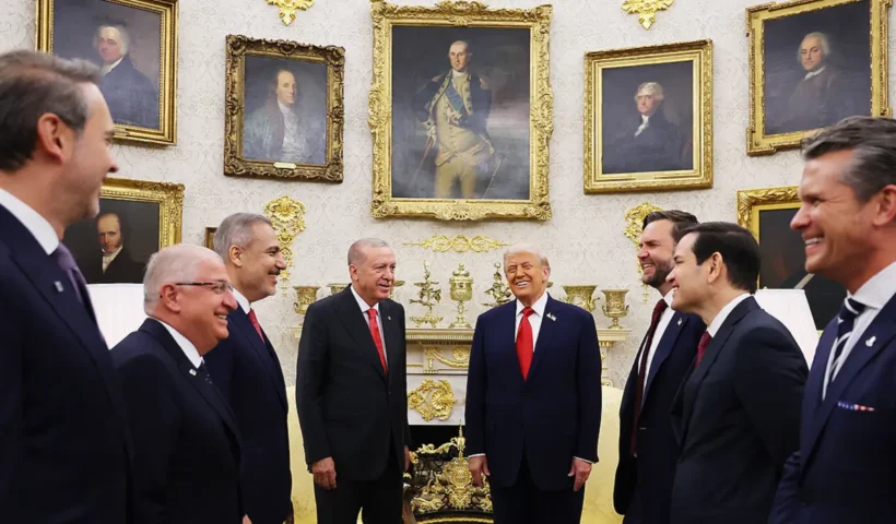 Erdoğan y Trump en la Casa Blanca