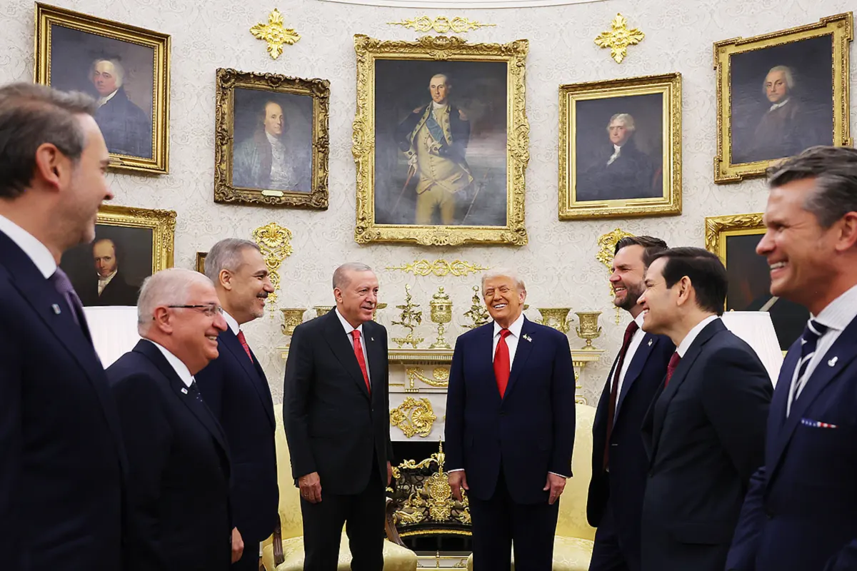 Erdoğan y Trump en la Casa Blanca
