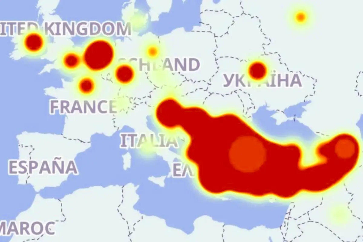 Google's outage in Europe