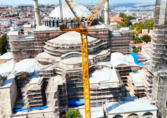 restauración de Santa Sofía