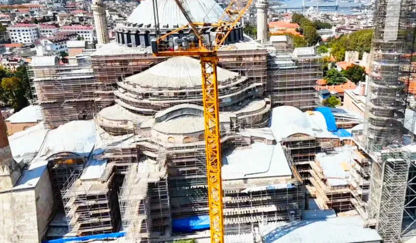 restoration of Hagia Sophia