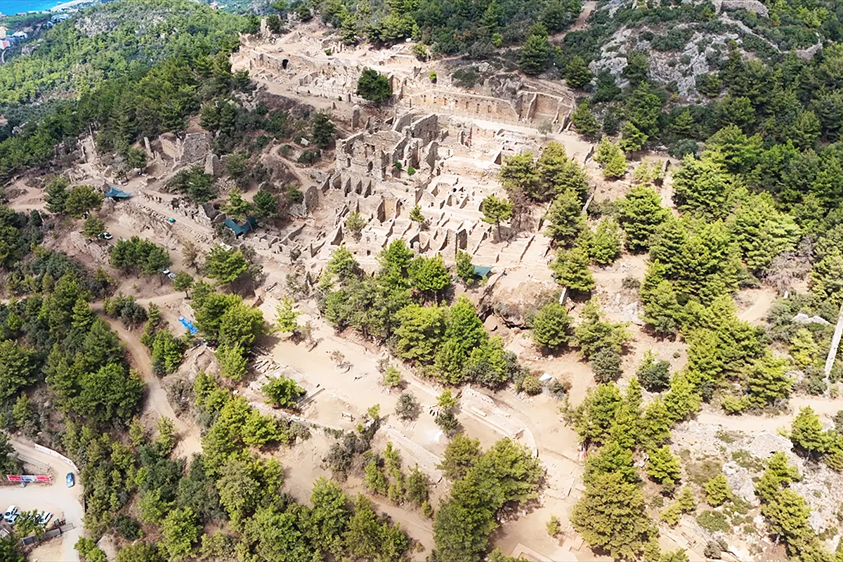 ruinas de Siedra, Antalya